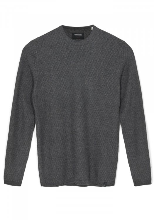 GABBA Πλεκτή μπλούζα της σειράς Pago Geo - 2210450010 890 Grey Mel.