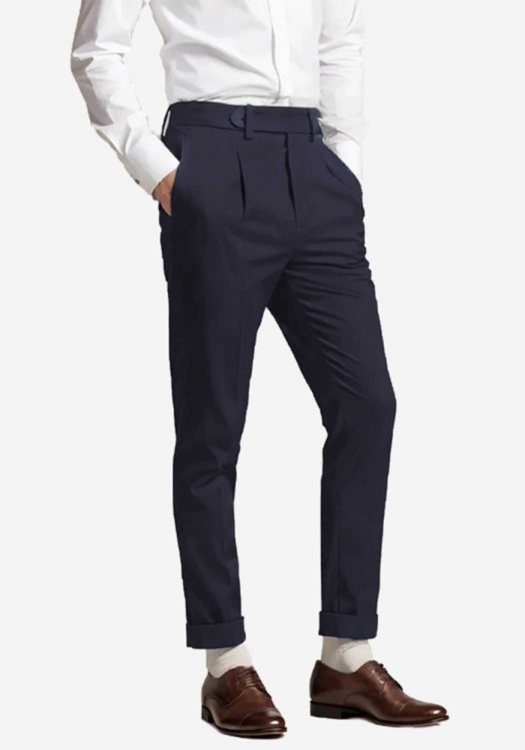 Monte Napoleone Παντελόνι της σειράς Chino - 252 62 3650 6204 8 Blue