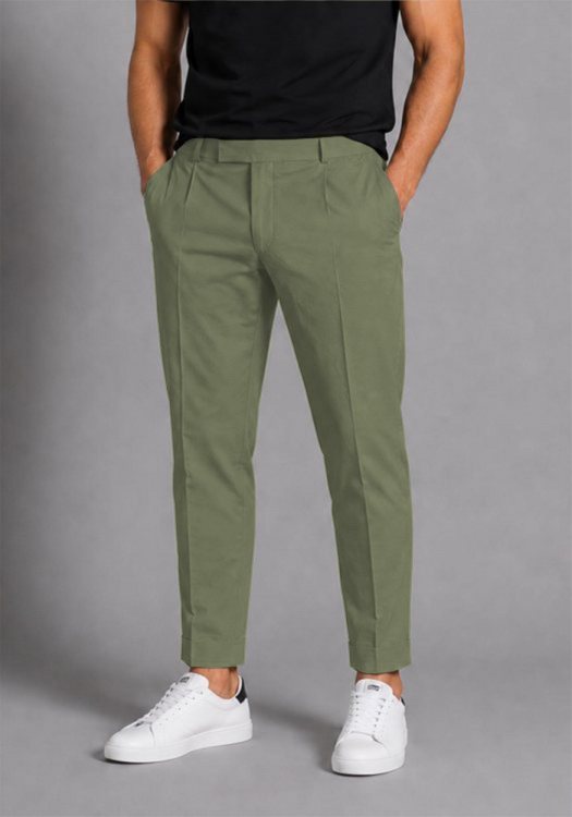 Karl Lagerfeld Παντελόνι Neat - 255080 552037 580 Khaki