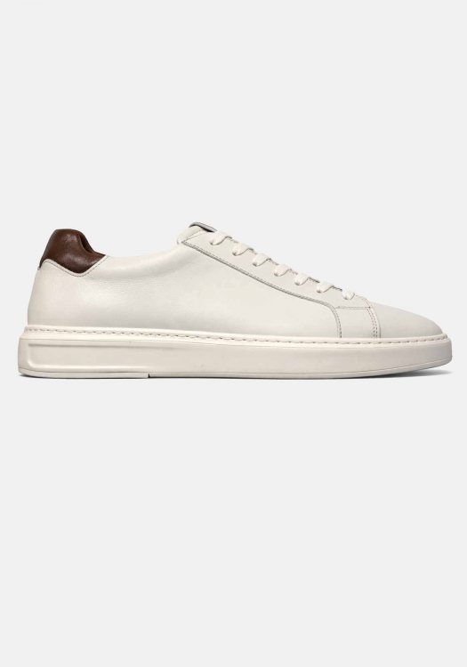 Monte Napoleone Δερμάτινα Sneakers Basic - 261 90 5985 9074 5 Cream