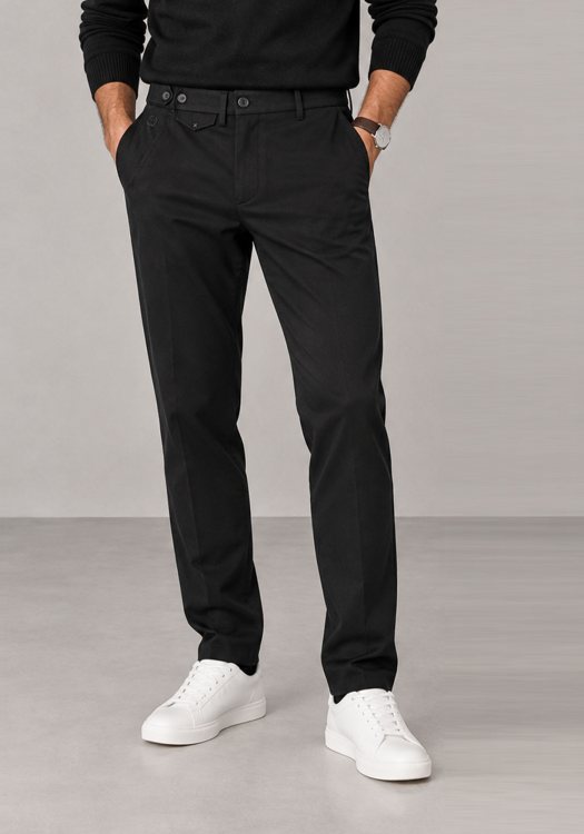 Monte Napoleone Παντελόνι Chino - 262 61 3825 6154 13 Black
