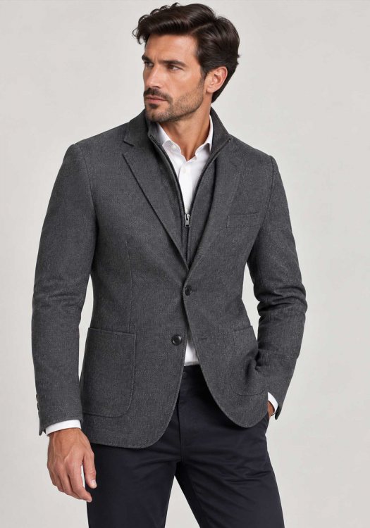 Monte Napoleone Σακάκι Giacca - 262 71 9650 7107 7 Grey