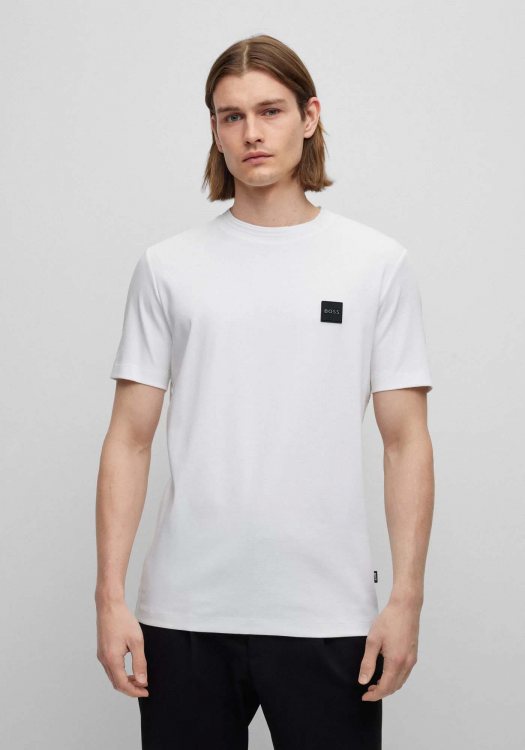 BOSS Κοντομάνικη T-shirt της σειράς Tirburt 278 - 50485158 100 White