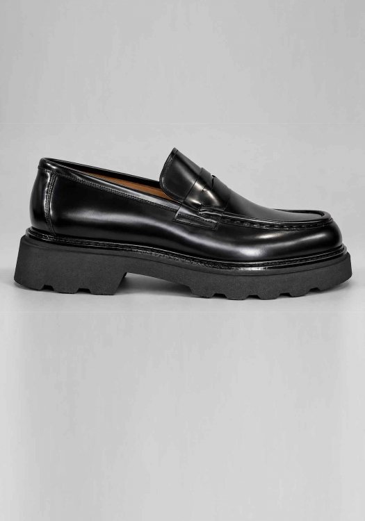 Perlamoda Δερμάτινα Παπούτσια Spazzlato - 2906-1 Black