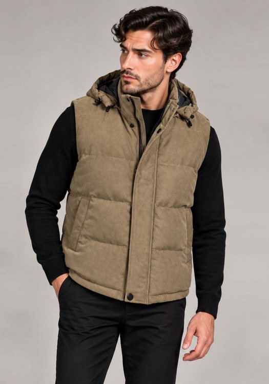 Donders Αμάνικο Μπουφάν Bodywarmer  - 29066 410 Antilope