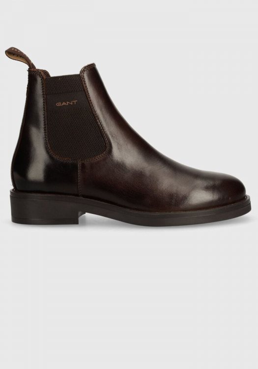 GANT Δερμάτινα Chelsea Boots της σειράς Prepdale - 29651751 G46 Dark Brown