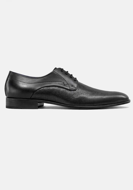 Bugatti Δερμάτινα Παπούτσια Derby - 311666061000 1000 Black