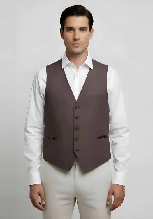 Daniel Hechter Γιλέκο της σειράς Shape - 35168 122180 370 Brown