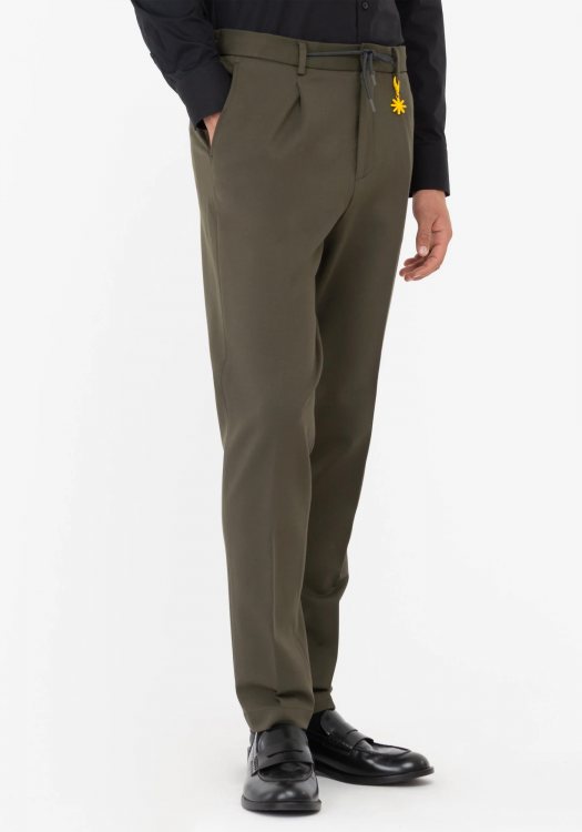 Manuel Ritz Υφασμάτινο Παντελόνι της σειράς Stretch - 3932P1688MC 253760 38 Khaki