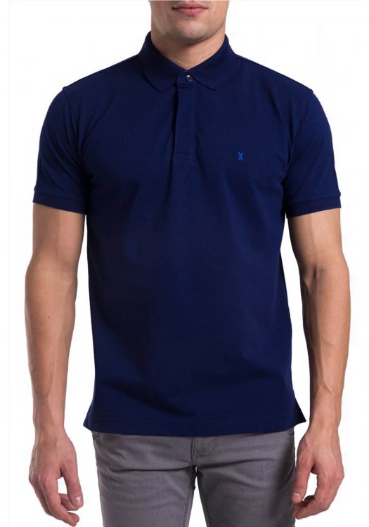 The Bostonians Regular Fit Polo 3PS1050 - 3PS1050 B00166 Navy
