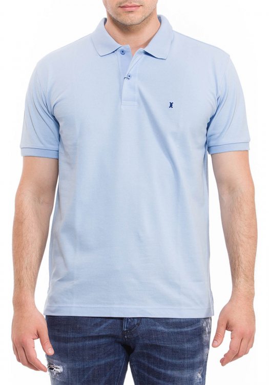 The Bostonians Regular Fit Polo - 3PS1050 B00176  Ciel