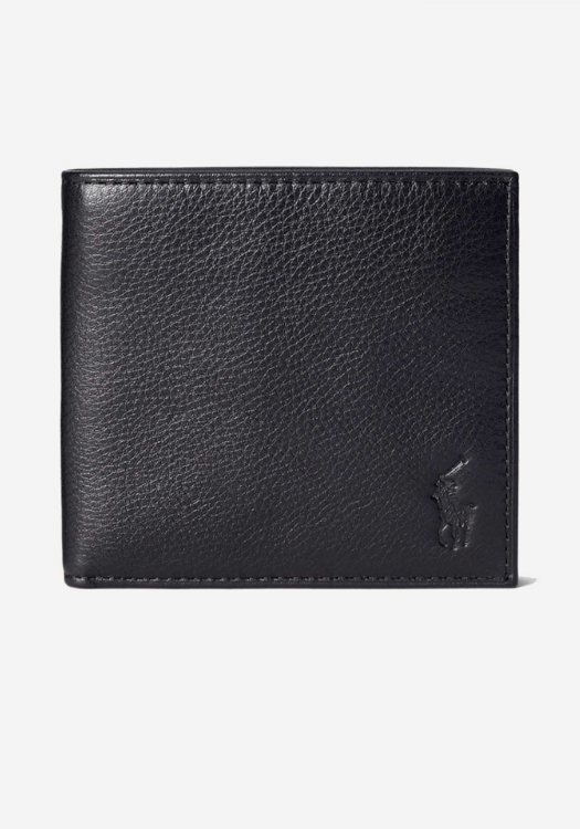 Polo Ralph Lauren Πορτοφόλι Leather - 405913723 001 Black
