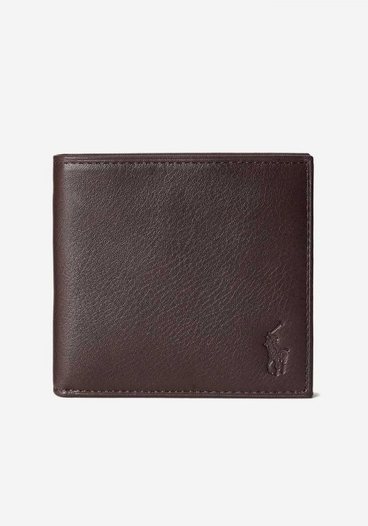 Polo Ralph Lauren Πορτοφόλι Leather - 405913723 002 Brown