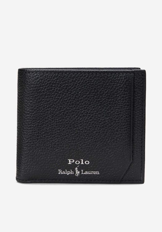 Polo Ralph Lauren Πορτοφόλι Leather - 405963225 001 Black