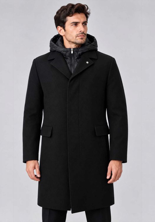 Manuel Ritz Παλτό Cappotto - 4132C4478C 263738 99 Black