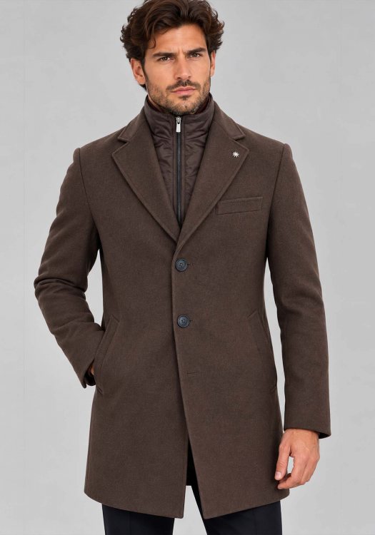Manuel Ritz Παλτό Cappotto - 4132C4548C 263738 29 Brown