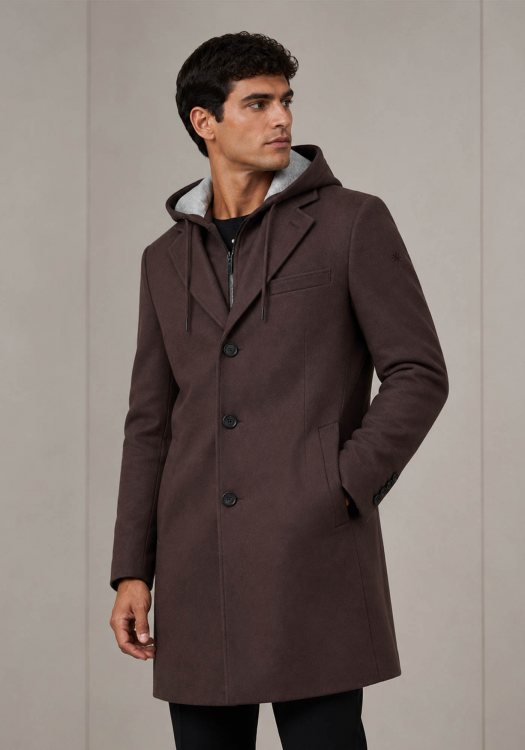 Manuel Ritz Παλτό  Hybrid - 4132H8407C 263745 30 Brown