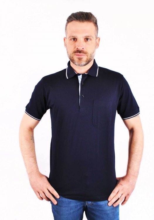 Regular Fit Polo - 41433 00050 Blue