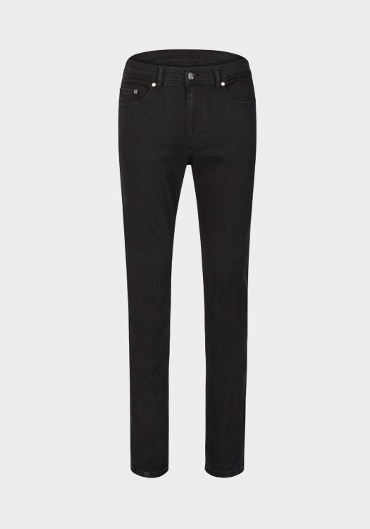 Karl Lagerfeld Denim της σειράς 5 Pocket NOS - 265840 500830 909 Solid Black