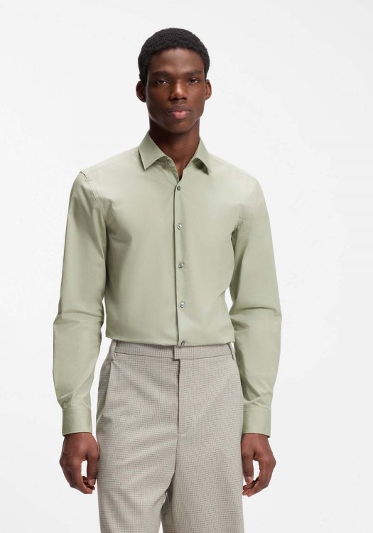 HUGO Πουκάμισο Kenno - 50289499 337 Light Green