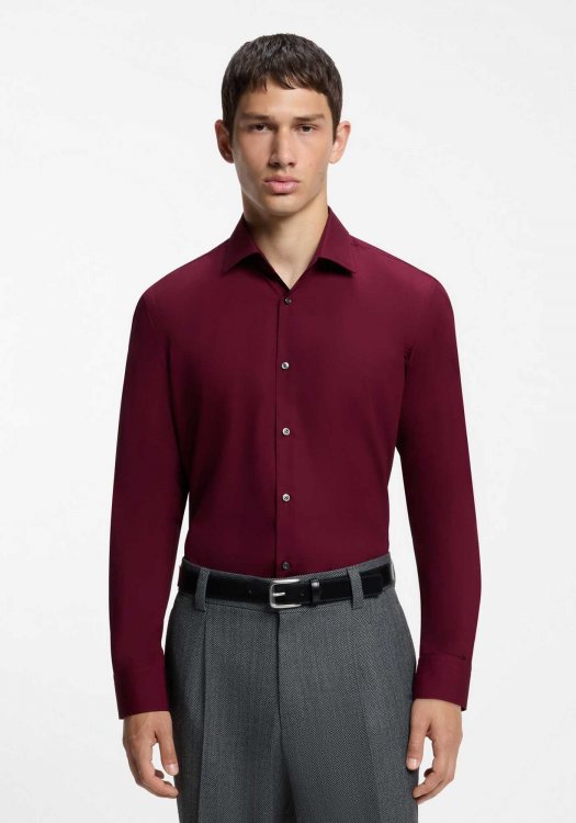 HUGO Πουκάμισο Kenno - 50289499 654 Dark Pink