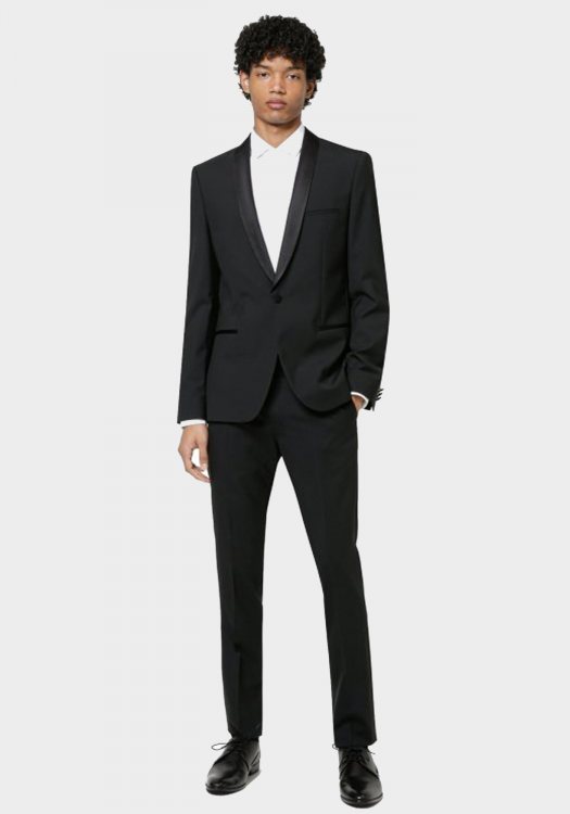 HUGO Κοστούμι Alstons σε Slim γραμμή - 50321048 001 Black