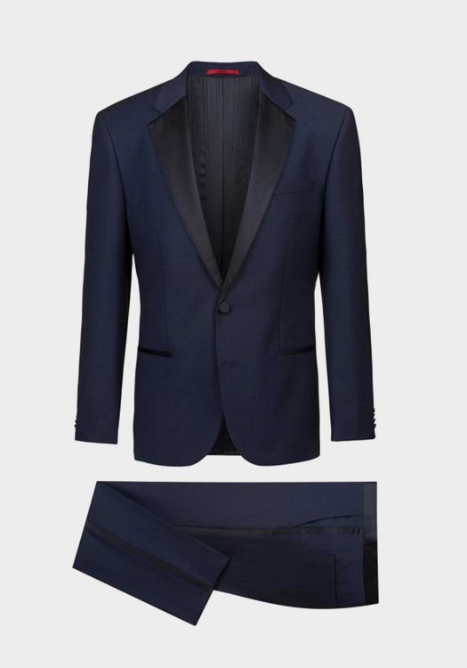 HUGO  Evening Suitn 50402484 10199740 - 401 DARK BLUE