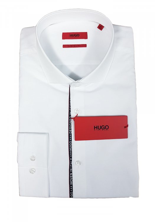 HUGO  Extra-slim-fit 50415891 Erriko - 199 WHITE