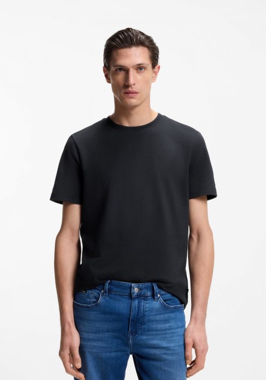 BOSS Κοντομάνικη T-shirt Tiburt 240 - 50452680 404 Dark Blue