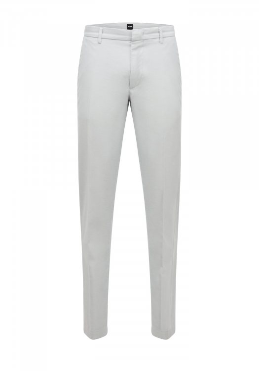BOSS Υφασμάτινο Παντελόνι της σειράς Kaito1 - 50466474 050 Light Grey