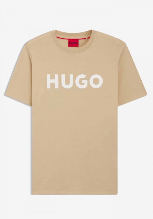 HUGO Κοντομάνικη T-shirt της σειράς Dulivio - 50467556 269 Beige