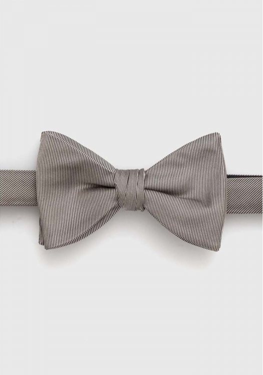 HUGO Παπιγιόν της σειράς Dressy - 50468400 055 Light Pastel Grey