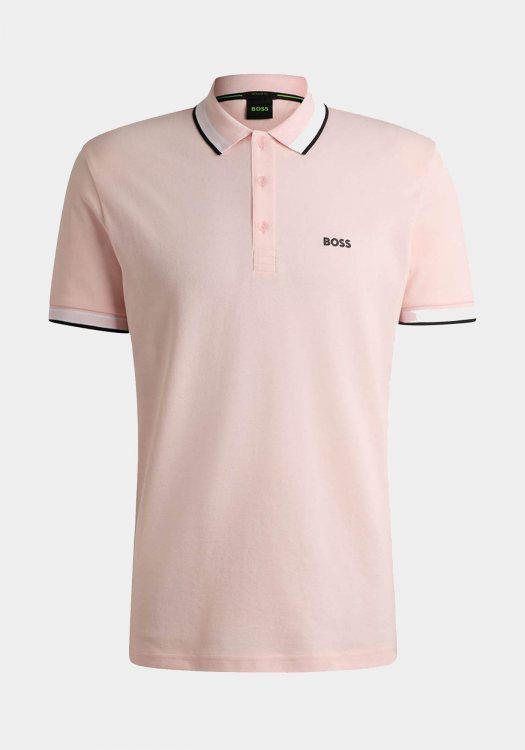 BOSS  Polo Μπλούζα της σειράς Paddy - 50469055 689 Light Pastel Pink