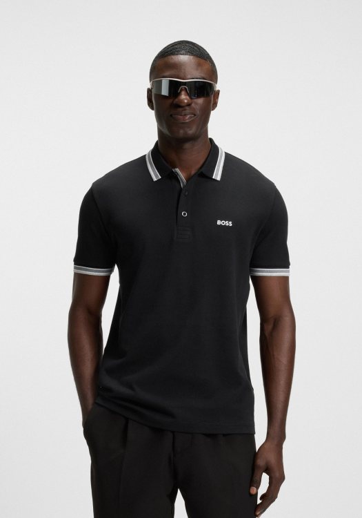 BOSS Polo Μπλούζα Paddy - 50469055 001 Black