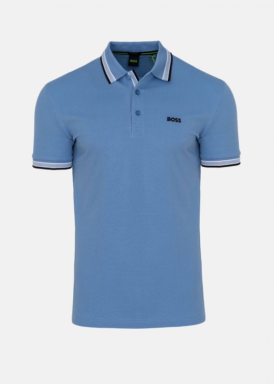 BOSS  Polo Μπλούζα της σειράς Paddy - 50469055 430 Bright Blue