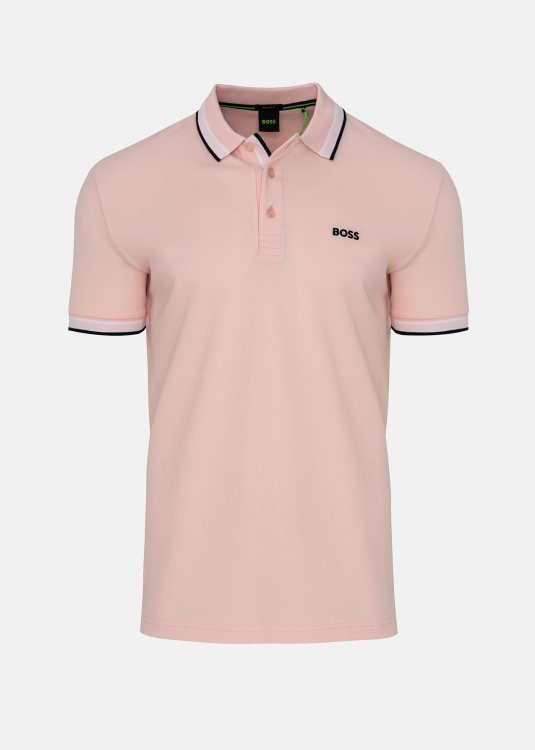 BOSS  Polo Μπλούζα της σειράς Paddy - 50469055 689 Light Pastel Pink