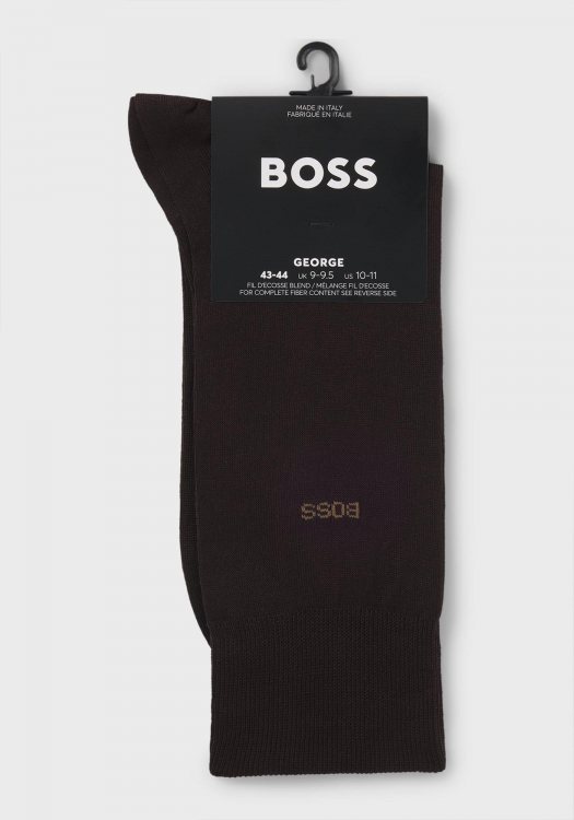 BOSS 1P Κάλτσες George - 50469837 206 Dark Brown