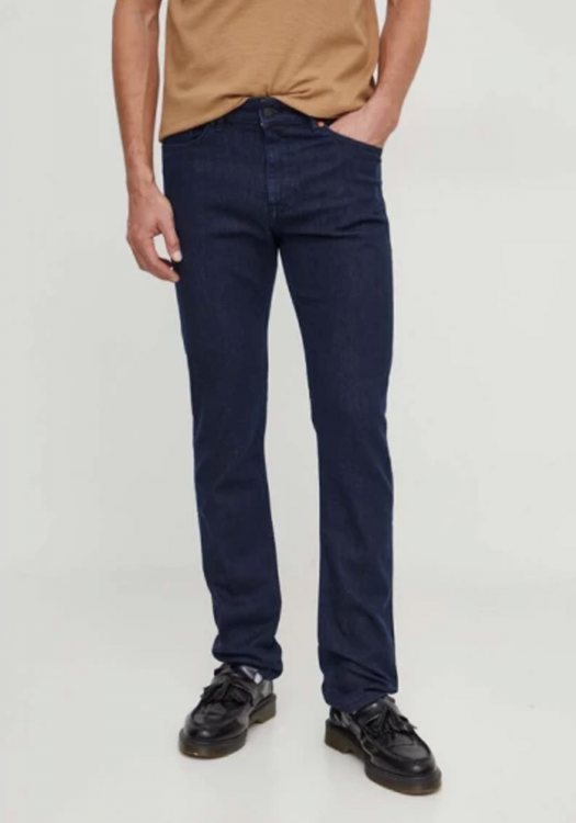 BOSS Jean Παντελόνι της σειράς Delaware - 50471017 415 Navy