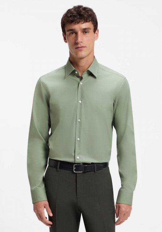 BOSS Πουκάμισο H JOE 214 - 50473265 330 Light Pastel Green