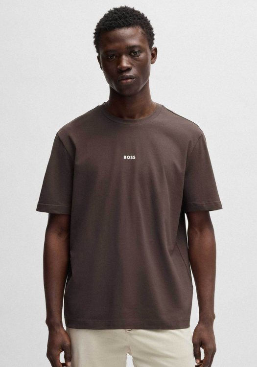 BOSS  Κοντομάνικη T-shirt της σειράς TChup - 50473278 248 Open Brown