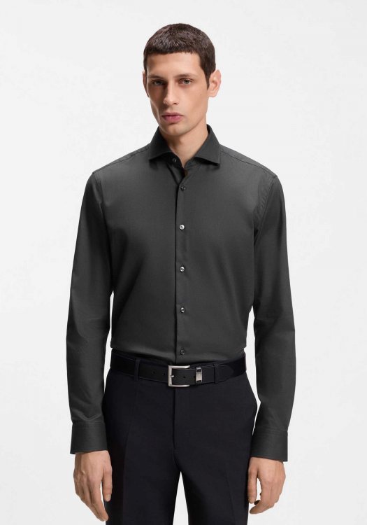 BOSS Πουκάμισο JOE - 50474279 025 Dark Grey