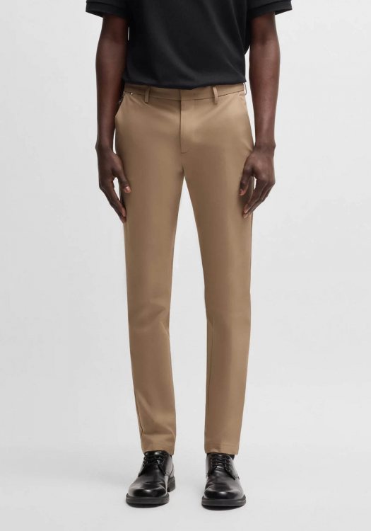 BOSS Υφασμάτινο Παντελόνι της σειράς Kaito1 - 50487756 294 Open Beige
