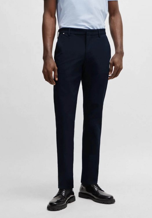 BOSS Υφασμάτινο Παντελόνι της σειράς Kaito1 - 50487756 404 Dark Blue