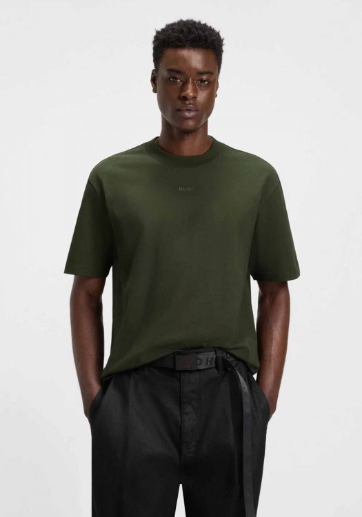 HUGO Κοντομάνικη T-shirt της σειράς Dapolino - 50488330 309 Dark Green