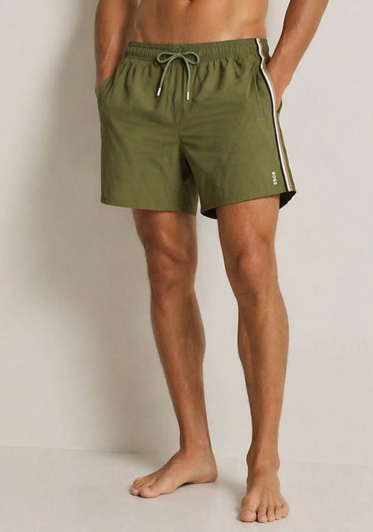 BOSS Ανδρικό Μαγιό Iconic - 50491594 351 Open Green