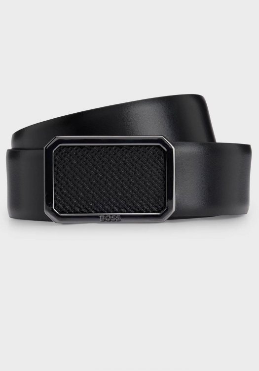 BOSS Ζώνη της σειράς Ereso Bmono - 50496702 001 Black
