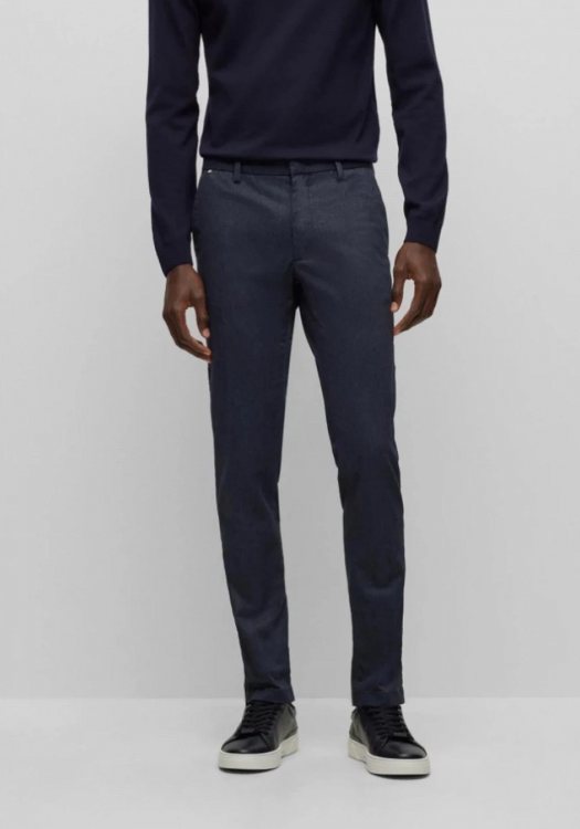 BOSS Υφασμάτινο Παντελόνι της σειράς Kaito1 - 50499630 404 Dark Blue