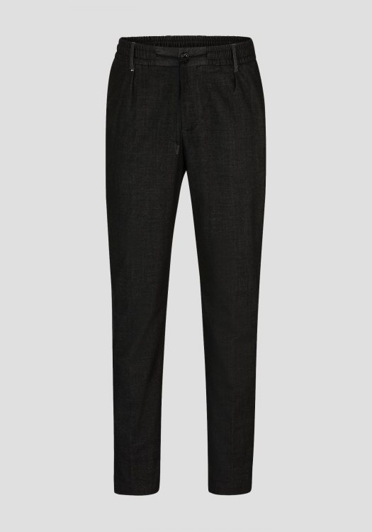 BOSS Υφασμάτινο Παντελόνι της σειράς Perin - 50501878 001 Black