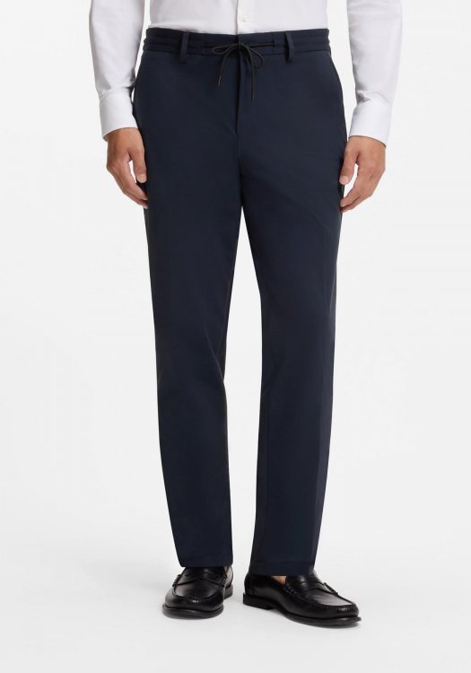 BOSS Παντελόνι Genius - 50502477 404 Dark Blue