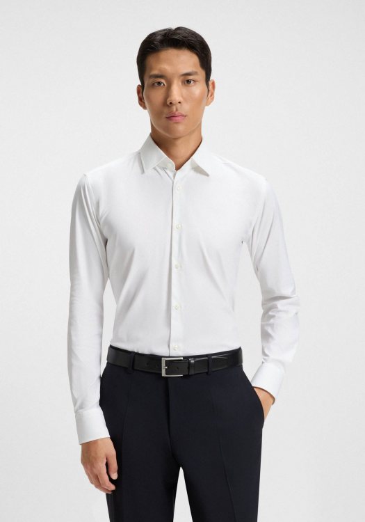 BOSS Πουκάμισο της σειράς Hank - 50503356 100 White